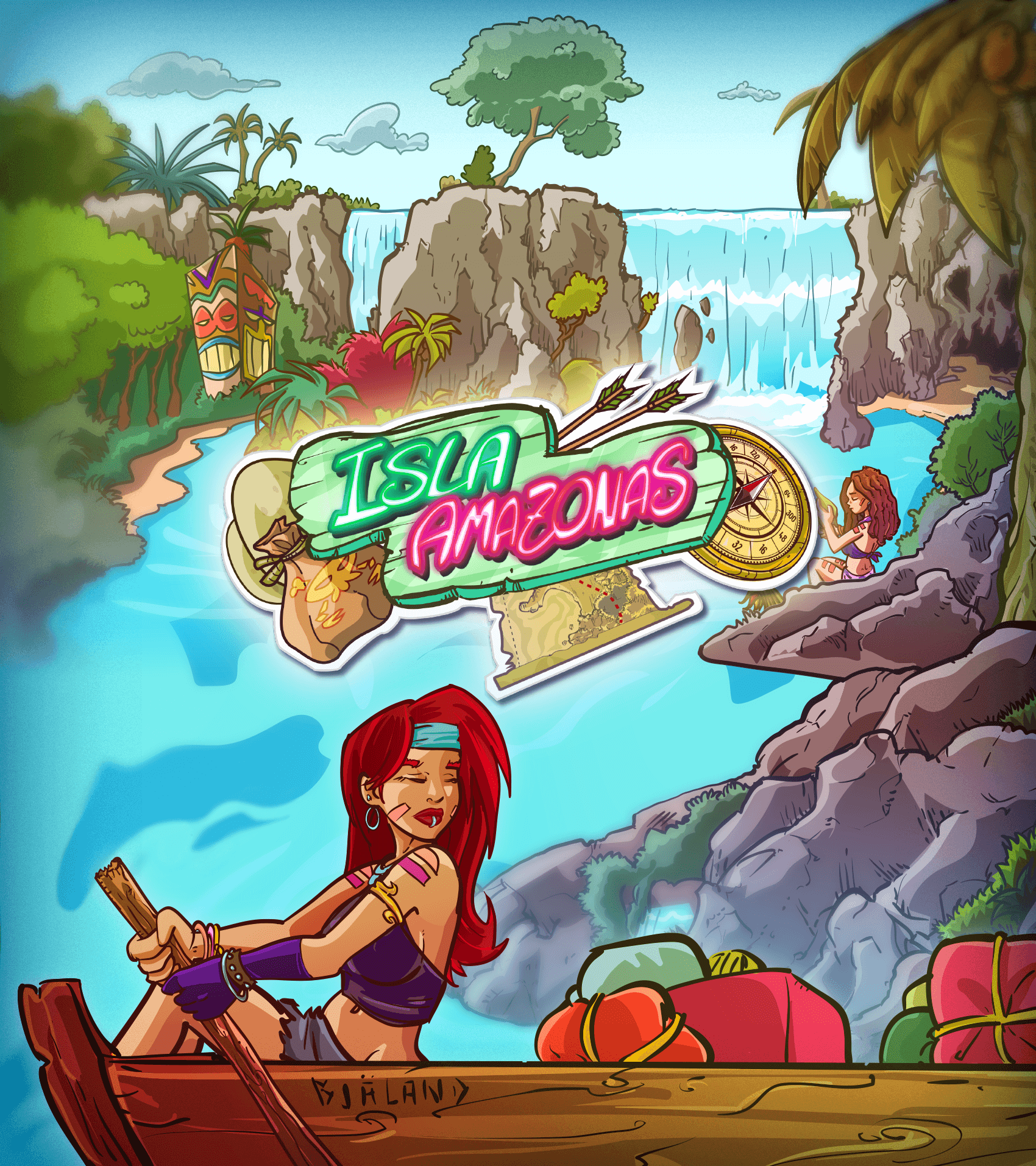 Juego Isla Amazonas - Classic Game de Meraki by Baco Games